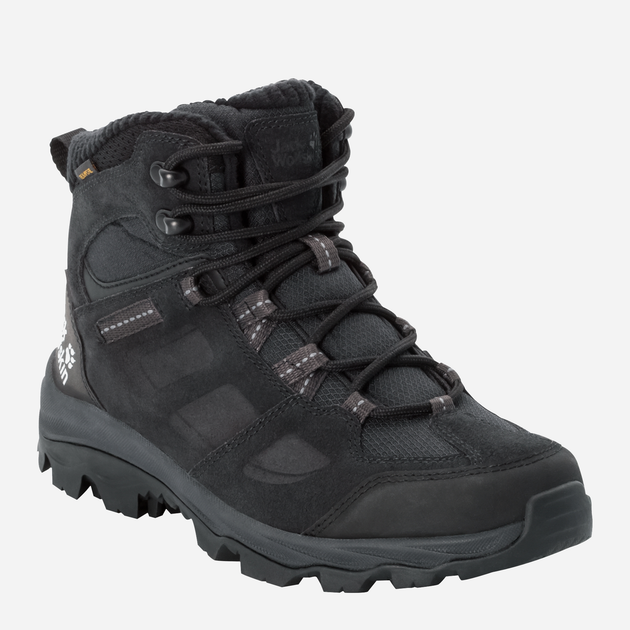 Жіночі черевики низькі для туризму Jack Wolfskin Vojo 3 Wt Texapore Mid W 4042401-6369 39 (5.5UK) 24.2 см Темно-сірі (4060477703091) - зображення 2