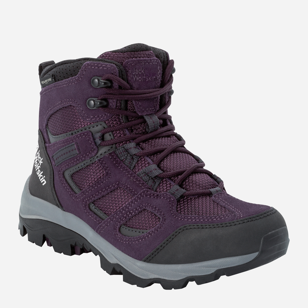 Buty trekkingowe damskie wysokie Jack Wolfskin Vojo 3 Texapore Mid W 4042472-2844 37 (4UK) 22.9 cm Fioletowe (4064993756029) - obraz 2