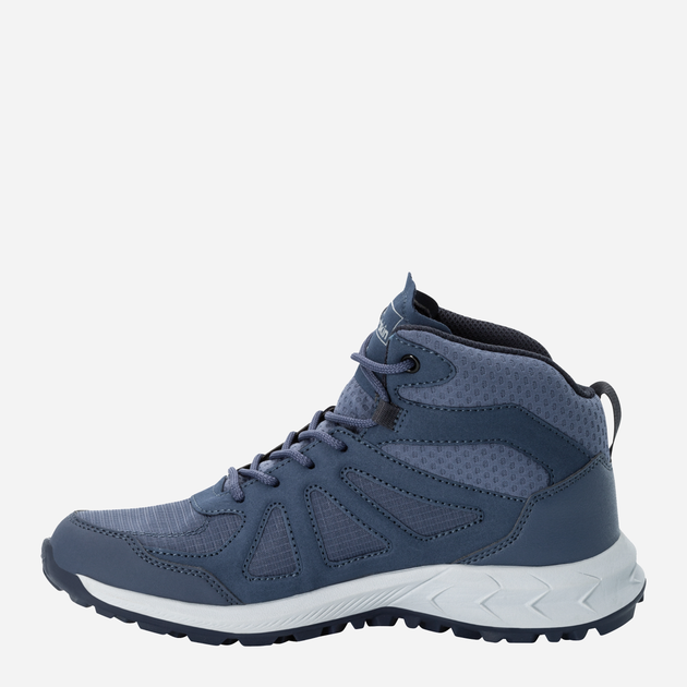 Buty trekkingowe damskie niskie Jack Wolfskin Woodland 2 Texapore Mid W 4051331-1388 37 (4UK) 22.9 cm Grafitowe (4064993716269) - obraz 3