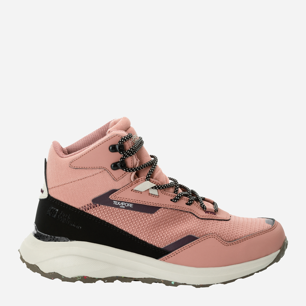 Жіночі черевики для треккінгу високі Jack Wolfskin Dromoventure Texapore Mid W 4059651-5165 41 (7.5UK) 25.9 см Рожеві (4064993914139) - зображення 1