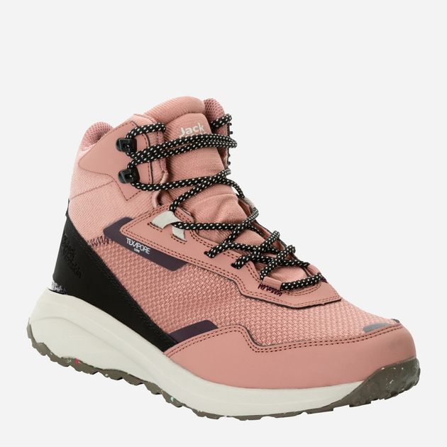 Жіночі черевики для треккінгу високі Jack Wolfskin Dromoventure Texapore Mid W 4059651-5165 41 (7.5UK) 25.9 см Рожеві (4064993914139) - зображення 2