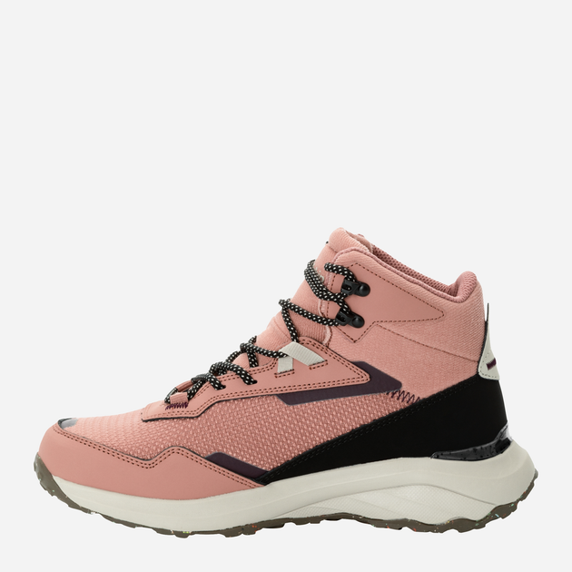Buty trekkingowe damskie wysokie Jack Wolfskin Dromoventure Texapore Mid W 4059651-5165 41 (7.5UK) 25.9 cm Różowe (4064993914139) - obraz 3