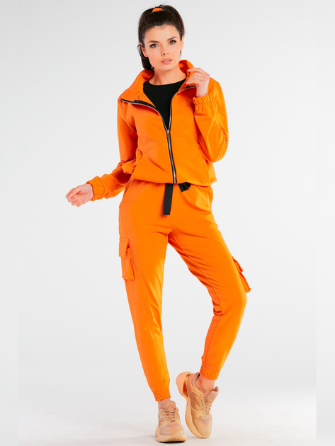 Spodnie dresowe damskie Infinite You M247 1104138 L-XL Pomarańczowe (5902360555327) - obraz 3