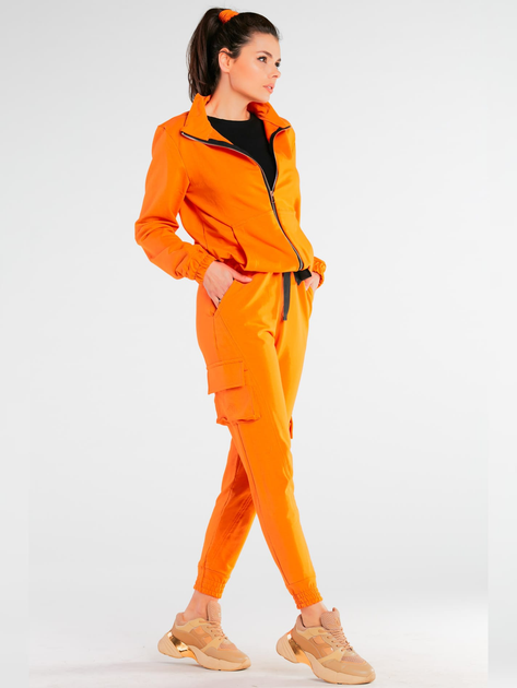 Spodnie dresowe damskie Infinite You M247 1104138 L-XL Pomarańczowe (5902360555327) - obraz 4