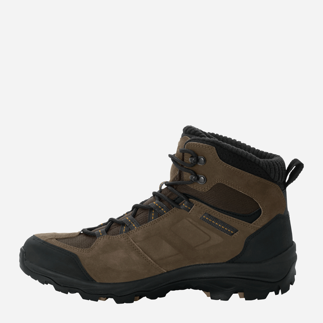 Чоловічі черевики для трекінгу Jack Wolfskin Vojo 3 Wt Texapore Mid M 4042391-5298 40.5 (7UK) 25 см Коричневі (4060477903026) - зображення 3