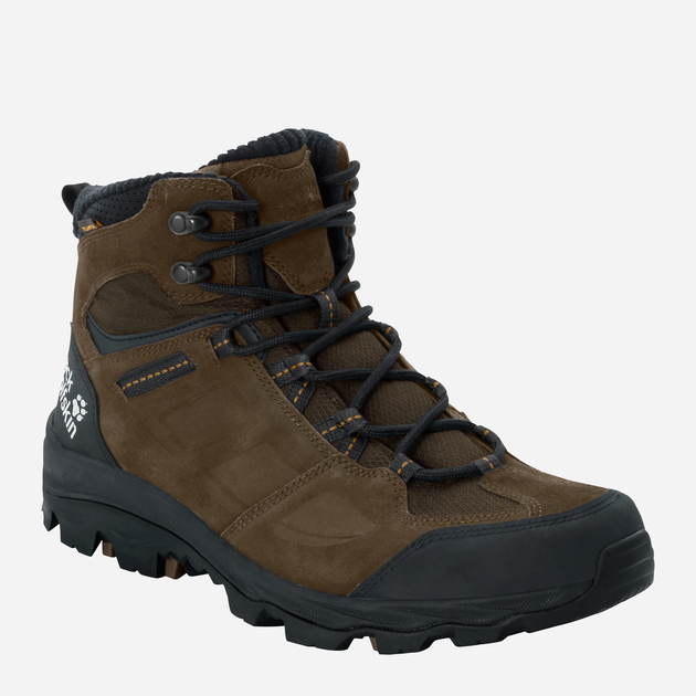 Zimowe buty trekkingowe męskie wysokie Jack Wolfskin Vojo 3 Wt Texapore Mid M 4042391-5298 46 (11.5UK) 28.9 cm Brązowe (4060477903118) - obraz 2