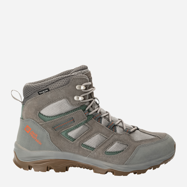 Чоловічі черевики для трекінгу Jack Wolfskin Vojo 3 Texapore Mid M 4042462-6185 40.5 (7UK) 25 см Сірі (4064993832693) - зображення 1
