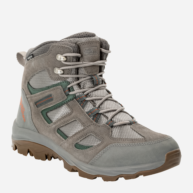 Buty trekkingowe męskie wysokie Jack Wolfskin Vojo 3 Texapore Mid M 4042462-6185 44 (9.5UK) 27.2 cm Szare (4064993832747) - obraz 2