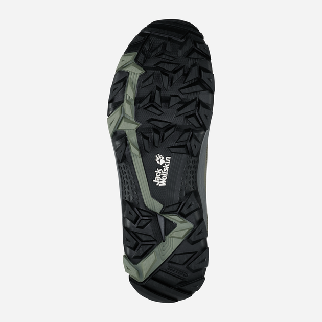 Zimowe buty trekkingowe męskie niskie Jack Wolfskin Everquest Texapore Mid M 4053611-4550 44 (9.5UK) 27.2 cm Oliwkowe (4064993836585) - obraz 6