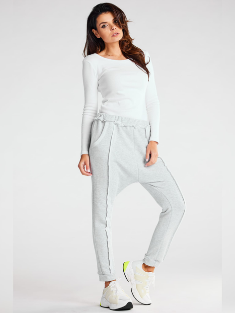 Spodnie dresowe damskie Infinite You M274 1220613 L-XL Szare (5902360561038) - obraz 4
