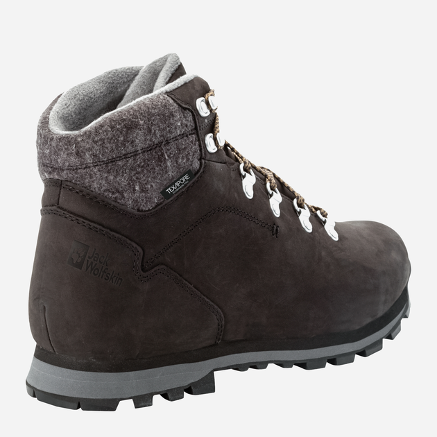 Zimowe buty trekkingowe męskie niskie Jack Wolfskin Thunder Bay Texapore Mid M 4053651-6364 45 (10.5UK) 28 cm Ciemnoszare (4064993486766) - obraz 4