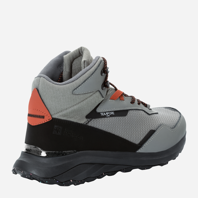Buty trekkingowe męskie niskie Jack Wolfskin Dromoventure Texapore Mid M 4059661-6185 42 (8UK) 25.9 cm Szare (4064993914627) - obraz 4