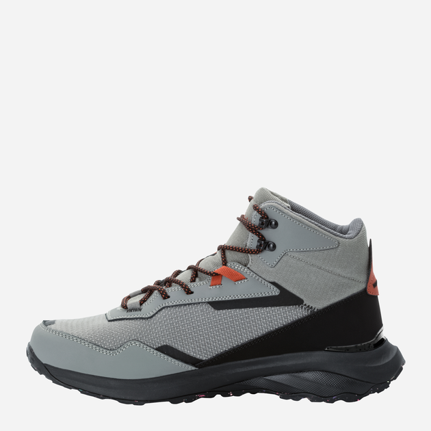 Buty trekkingowe męskie niskie Jack Wolfskin Dromoventure Texapore Mid M 4059661-6185 42.5 (8.5UK) 26.3 cm Szare (4064993914634) - obraz 3