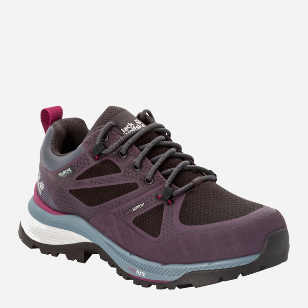 Buty trekkingowe damskie niskie Jack Wolfskin Force Striker Texapore Low W 4038893-2844 40 (6.5UK) 25 cm Fioletowe (4064993474831) - obraz 2