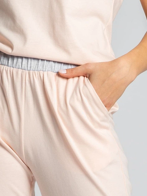 Піжамні штани жіночі LaLupa LA016 381194 XL Персикові (5903887607711) - зображення 4