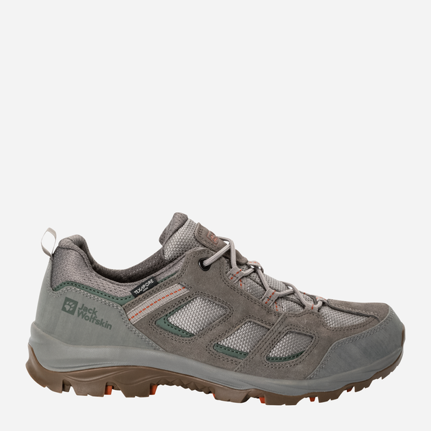 Buty trekkingowe męskie niskie wodoodporne Jack Wolfskin Vojo 3 Texapore Low M 4042441-6185 42.5 (8.5UK) 26.3 cm Szare (4064993832426) - obraz 1