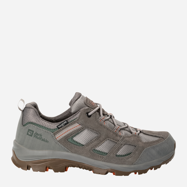 Чоловічі черевики для треккінгу низькі Jack Wolfskin Vojo 3 Texapore Low M 4042441-6185 47 (12UK) 29.3 см Сірі (4064993832495) - зображення 1