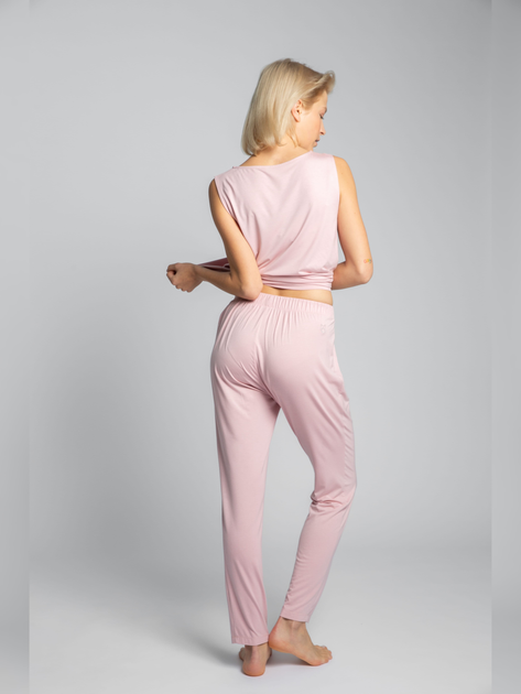 Spodnie od piżamy LaLupa LA025 381240 L Różowy (5903887609982) - obraz 2