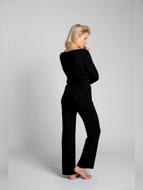 Spodnie od piżamy LaLupa LA028 381250 2XL Czarny (5903887610520) - obraz 2