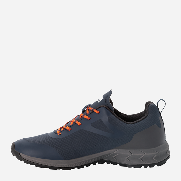 Чоловічі кросівки для треккінгу Jack Wolfskin Woodland Shell Texapore Low M 4054041-1010 39.5 (6UK) 24.2 см Темно-сині (4064993491456) - зображення 3