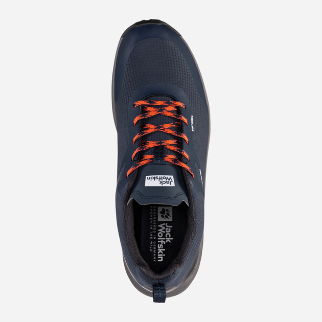 Buty trekkingowe męskie z membraną Jack Wolfskin Woodland Shell Texapore Low M 4054041-1010 42.5 (8.5UK) 26.3 cm Ciemnogranatowe (4064993491500) - obraz 5