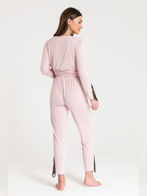 Spodnie od piżamy LaLupa LA073 1104412 M Różowy (5903887646949) - obraz 2