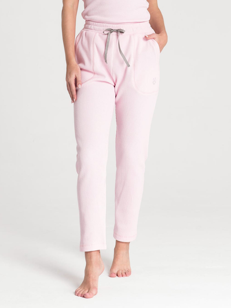 Spodnie od piżamy LaLupa LA075 1104415 L Różowy (5903887647281) - obraz 1