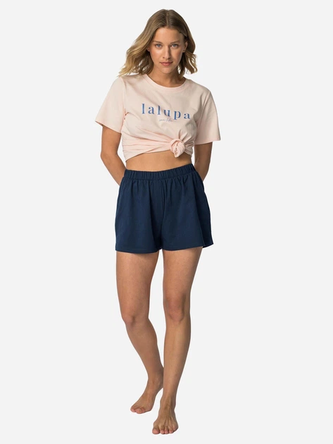 Szorty piżamowe damskie LaLupa LA110 1223043 S Granatowe (5903887675826) - obraz 3