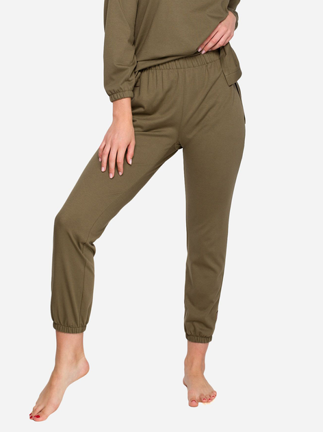 Spodnie od piżamy LaLupa LA123 1223095 XL Khaki (5903887690102) - obraz 1