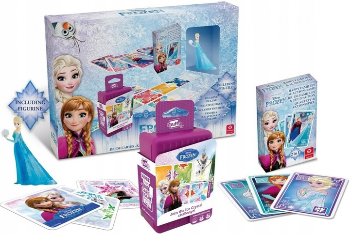 Набір карт Cartamundi Frozen Giftbox (5411068830396) - зображення 1