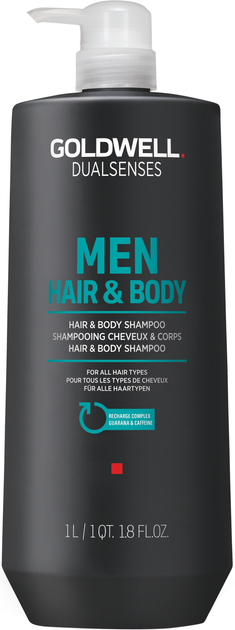 Szampon Goldwell Dualsenses Men Hair & Body do włosów i ciała 1000 ml (4021609026556) - obraz 1