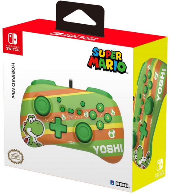 Геймпад Hori HoriPad Mini Super Mario Series - Yoshi для Nintendo Switch (810050910859) - зображення 5
