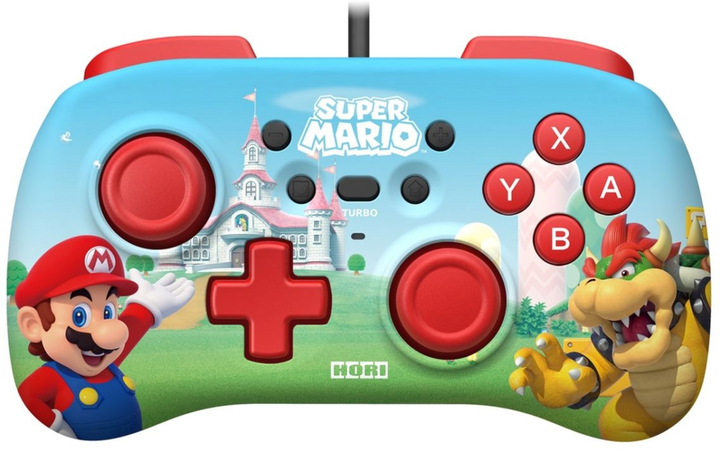 Gamepad Hori HoriPad Mini Super Mario do Nintendo Switch (873124009019) - obraz 1