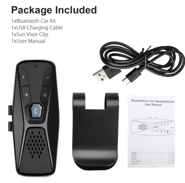 Автомобильный Bluetooth с громкой связью Т823 - изображение 3