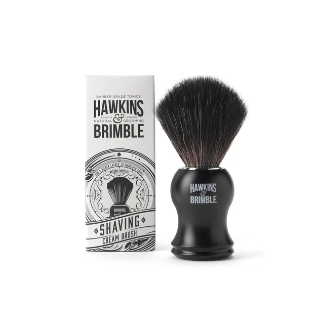Помазок для гоління Hawkins & Brimble Shaving Brush — synthetic - зображення 2