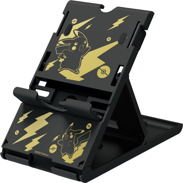 Підставка для консолі Hori PlayStand Pikachu Black Gold Edition для Nintendo Switch (810050910033) - зображення 1