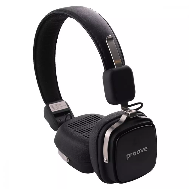 Бездротові навушники Proove 70's Classic з вбудованим мікрофоном Bluetooth 5.2 + AUX Чорні - зображення 4