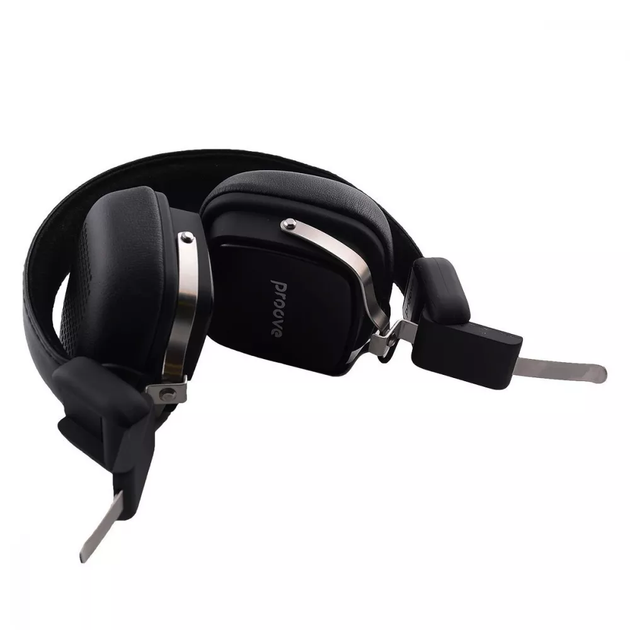 Бездротові навушники Proove 70's Classic з вбудованим мікрофоном Bluetooth 5.2 + AUX Чорні - зображення 5