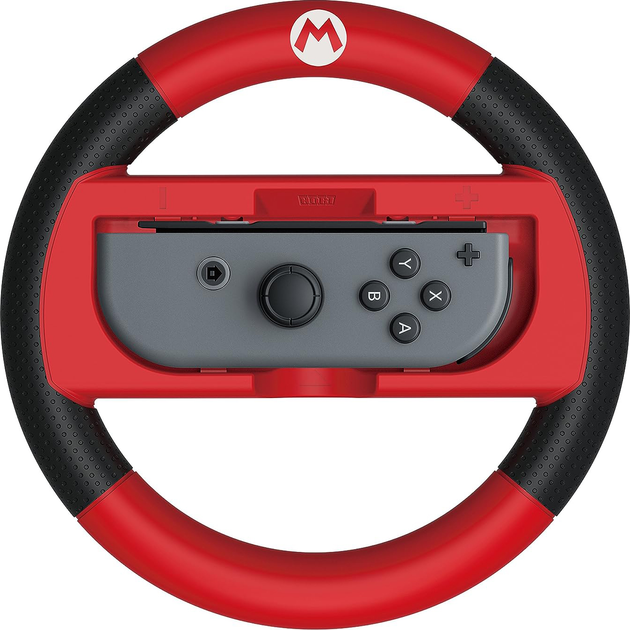 Kierownica Hori Mario dla Joy-Con Czarny/Czerwony (873124006520) - obraz 1