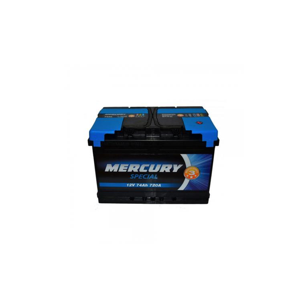 Аккумулятор автомобильный MERCURY battery SPECIAL 74Аh (25922) - изображение 1