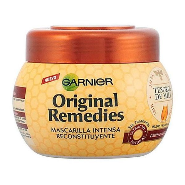 Маска для волосся Garnier Original Remedies Honey Treasures Mask 300 мл (3600541738867) - зображення 1