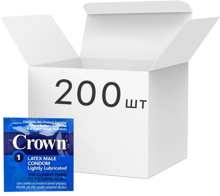 Презервативы Crown Skin Less Skin Ультратонкие 200 шт (ROZ6400229580) - Фото 1 Презервативы Crown Skin Less Skin Ультратонкие 200 шт (ROZ6400229580) - изображение 1