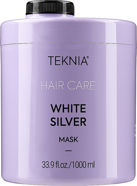 Маска для волосся Lakmé Teknia White Silver Mask 1000 мл (8429421440219) - зображення 1