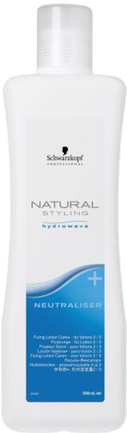 Neutralizujący lotion utrwalający Schwarzkopf Professional Natural Styling Hydrowave Neutraliser do trwałej ondulacji na mocne włosy 1000 ml (4045787132427) - obraz 1