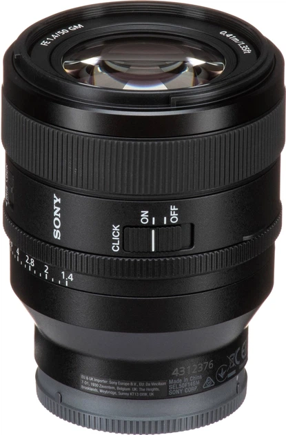 ソニー SEL50F14GM Sony FE 50mm f/1.4 GM (SEL50F14GM.SYX) – фото, відгуки