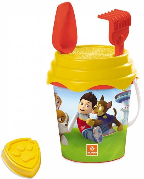 Набір для піску Mondo Toys Щенячий патруль жовтий (8001011283217) - зображення 1