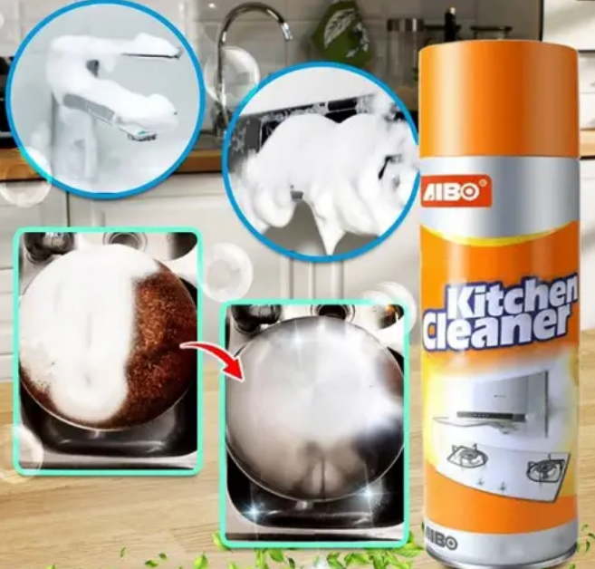 Універсальний очищувач кухонний знежирювач Kitchen Cleaner 500 мл Піна для чищення кухні - Фото 4 Універсальний очищувач кухонний знежирювач Kitchen Cleaner 500 мл Піна для чищення кухні - зображення 4