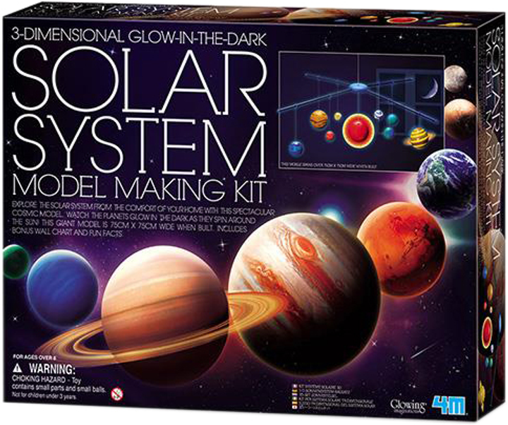 Модель Солнечной системы своими руками 4M (00-03257)