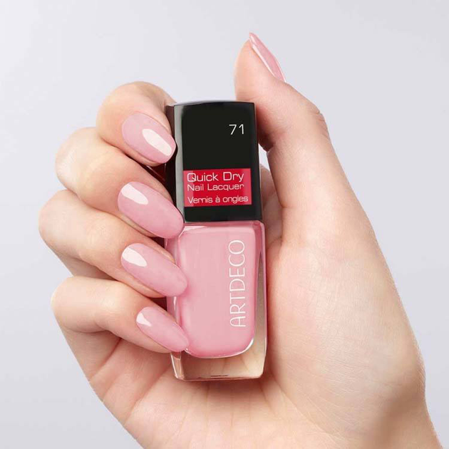 Лак для нігтів Artdeco Quick Dry Nail Lacquer 71 Cosy Rosy 10 мл (4052136151978) - зображення 2