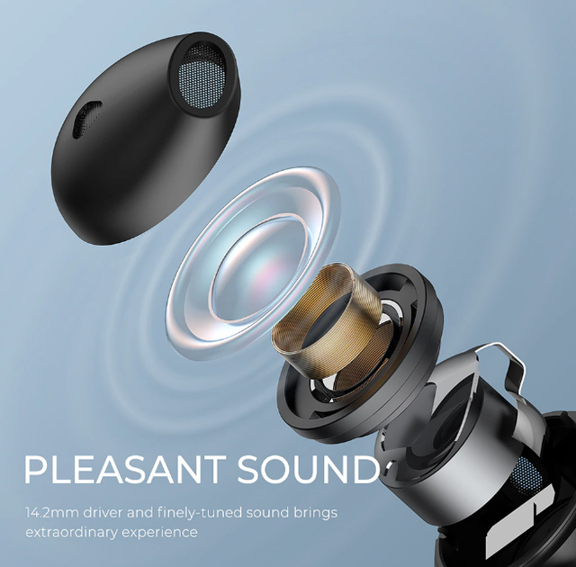 Бездротові навушники TWS SoundPEATS Air3 Black - зображення 6